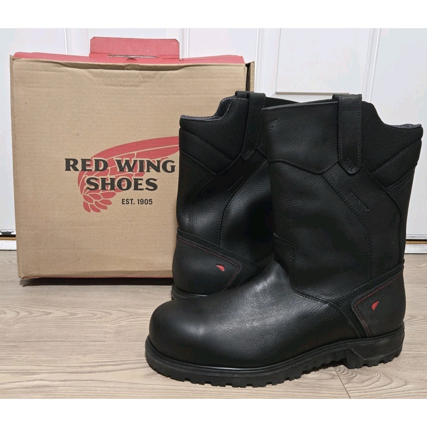 Red Wing Men's Brnr Xp 11-Inch Waterproof Boots Model 3555 Size 14 Ee New /W Box